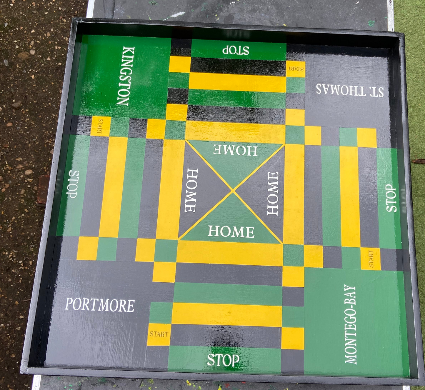 Jamaican Ludi Board