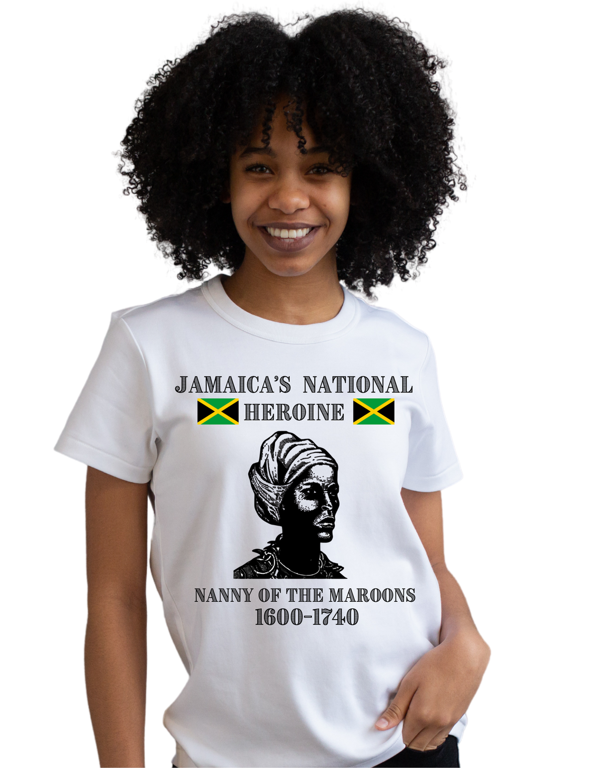 Jamaican national heroine Nanny of the Maroons T-shirt