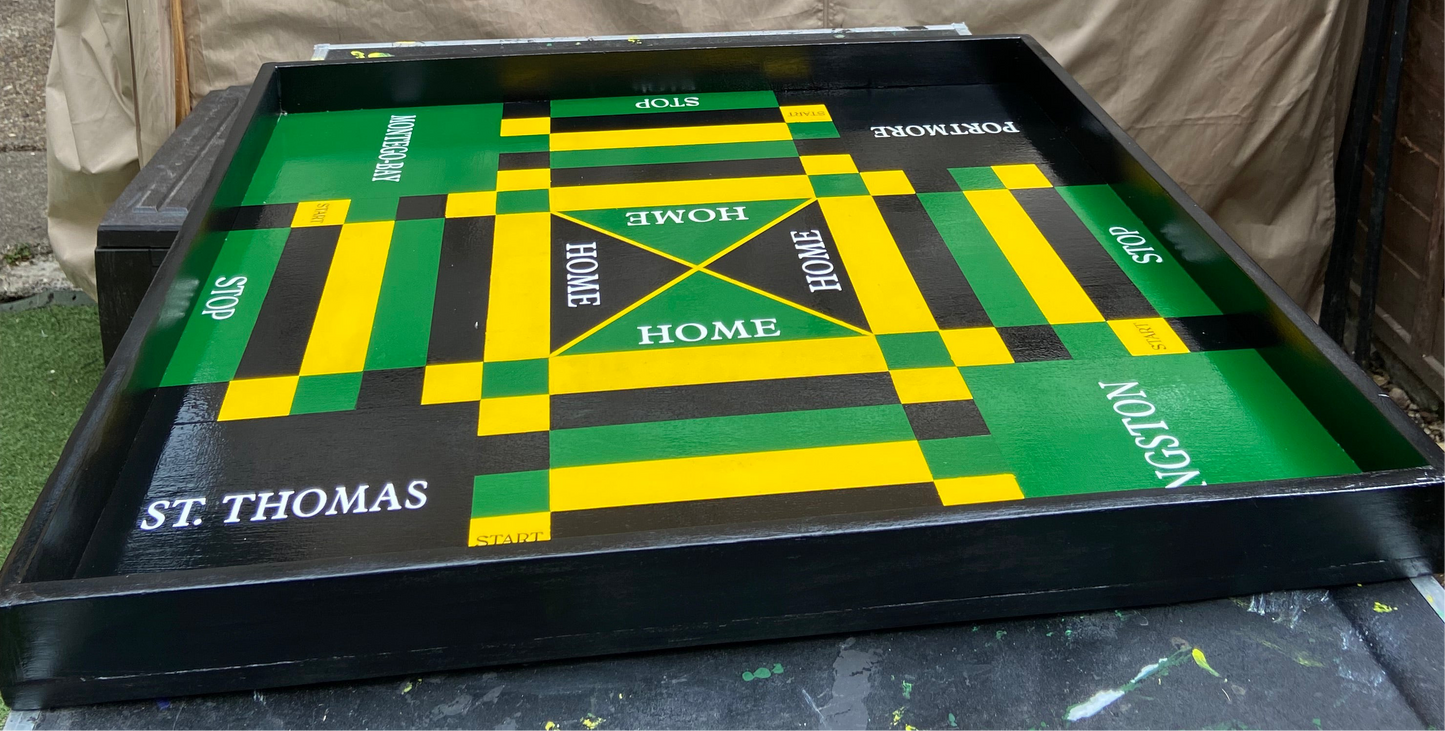 Snakes & Ladder Custom Jamaican Ludi Board