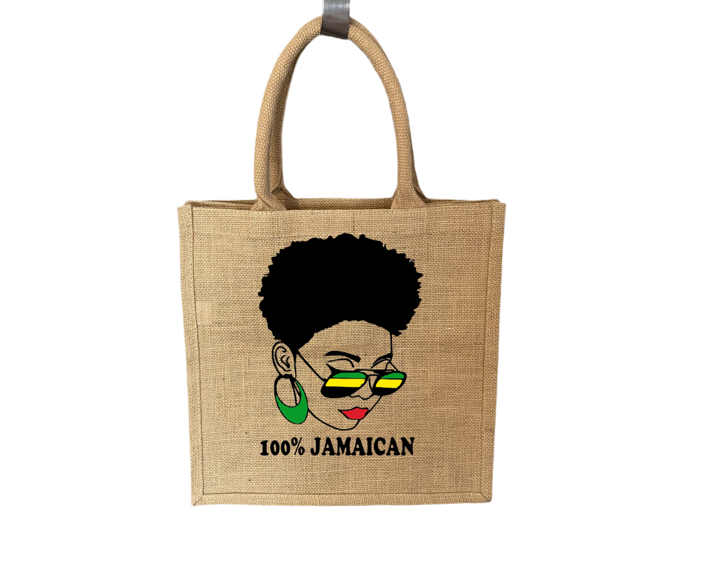 100% Jamaican Jute Bag