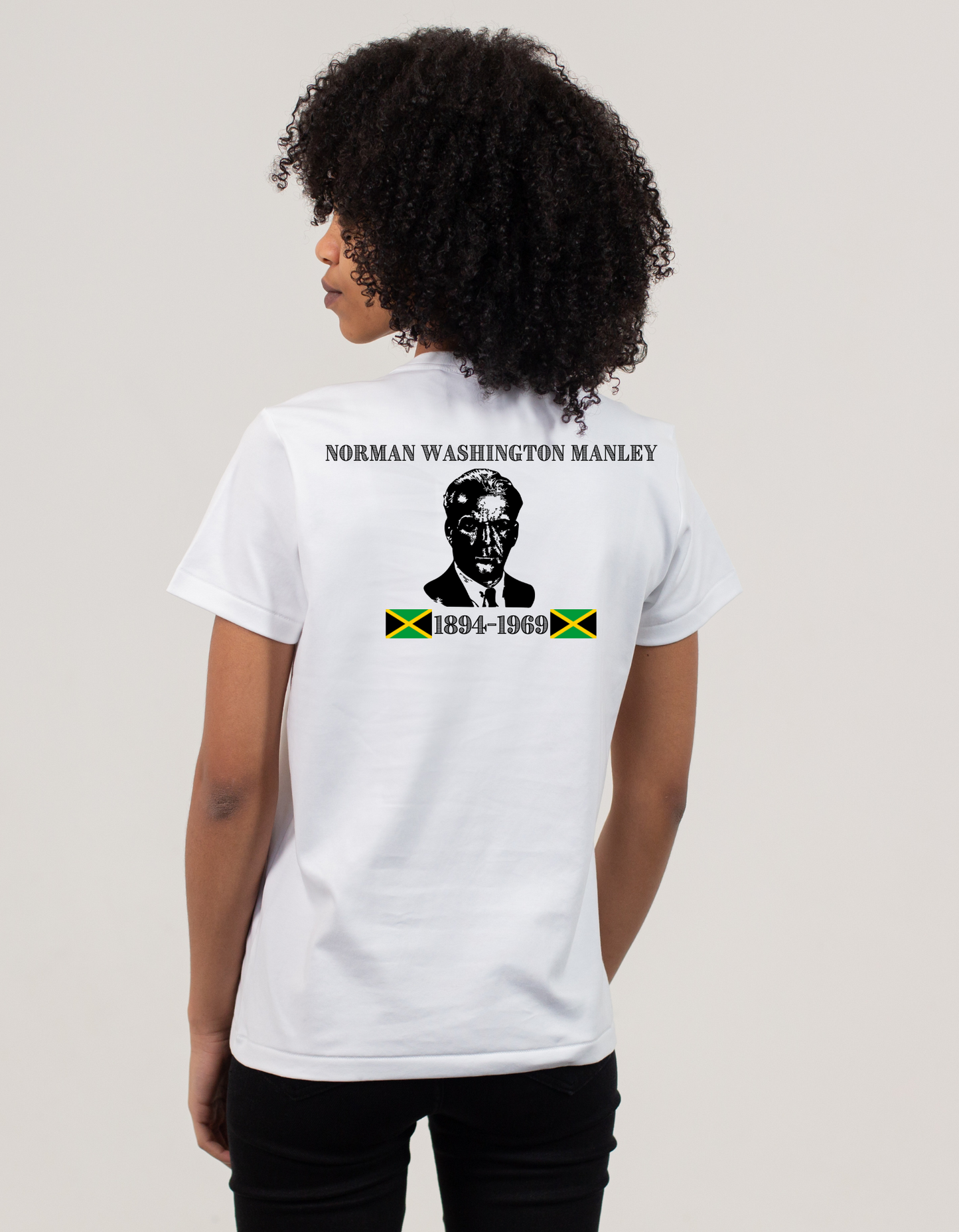 Jamaica’s National Hero Norman Washington Manley T-Shirt