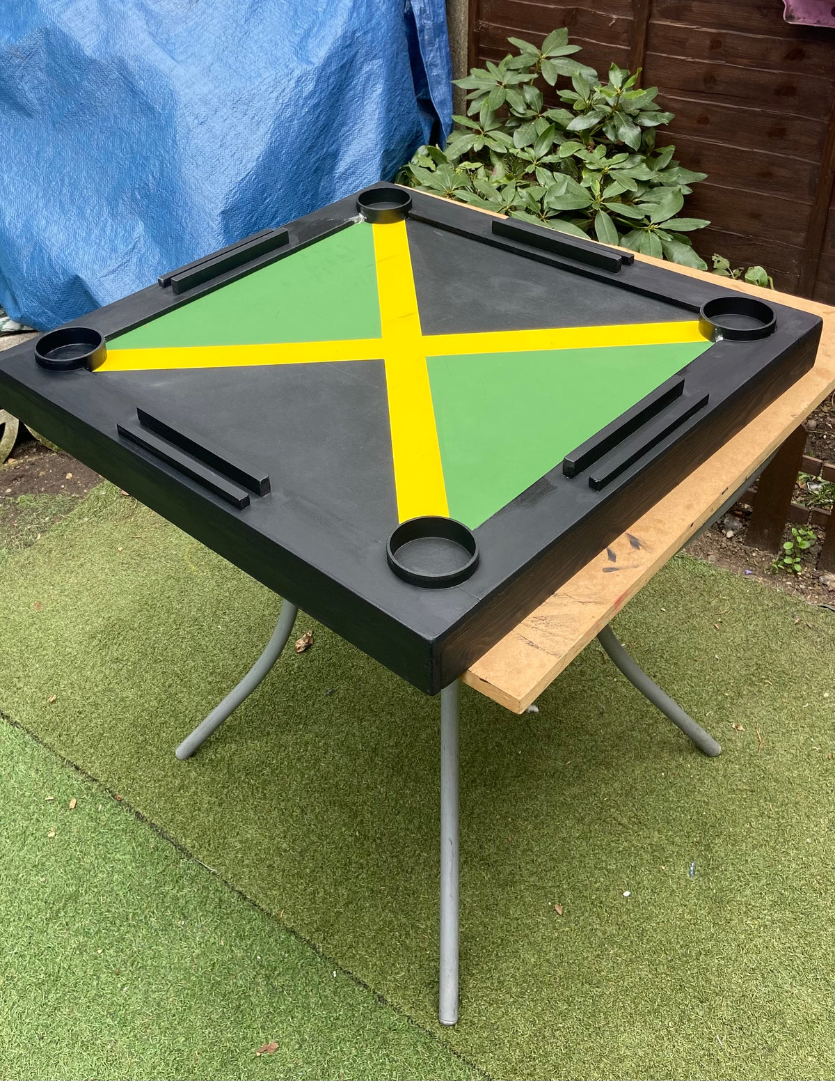 Jamaican Domino Board — Tabletop — 70 cm