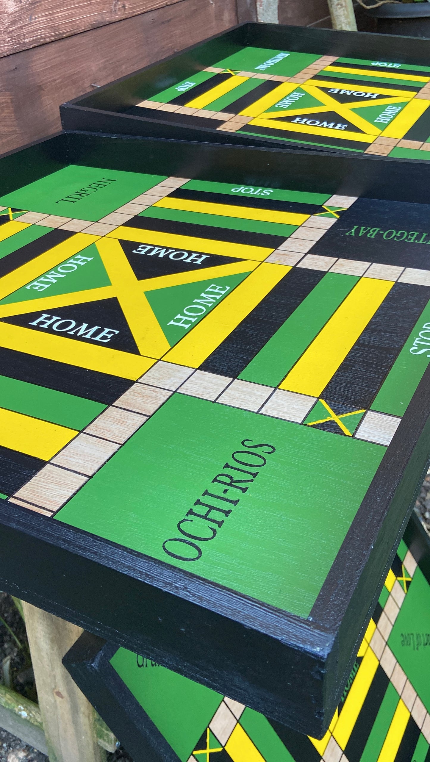 Custom Jamaican Ludi Board