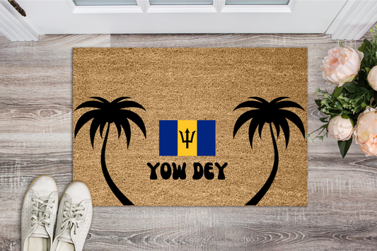 How Dey Barbados Door Mat