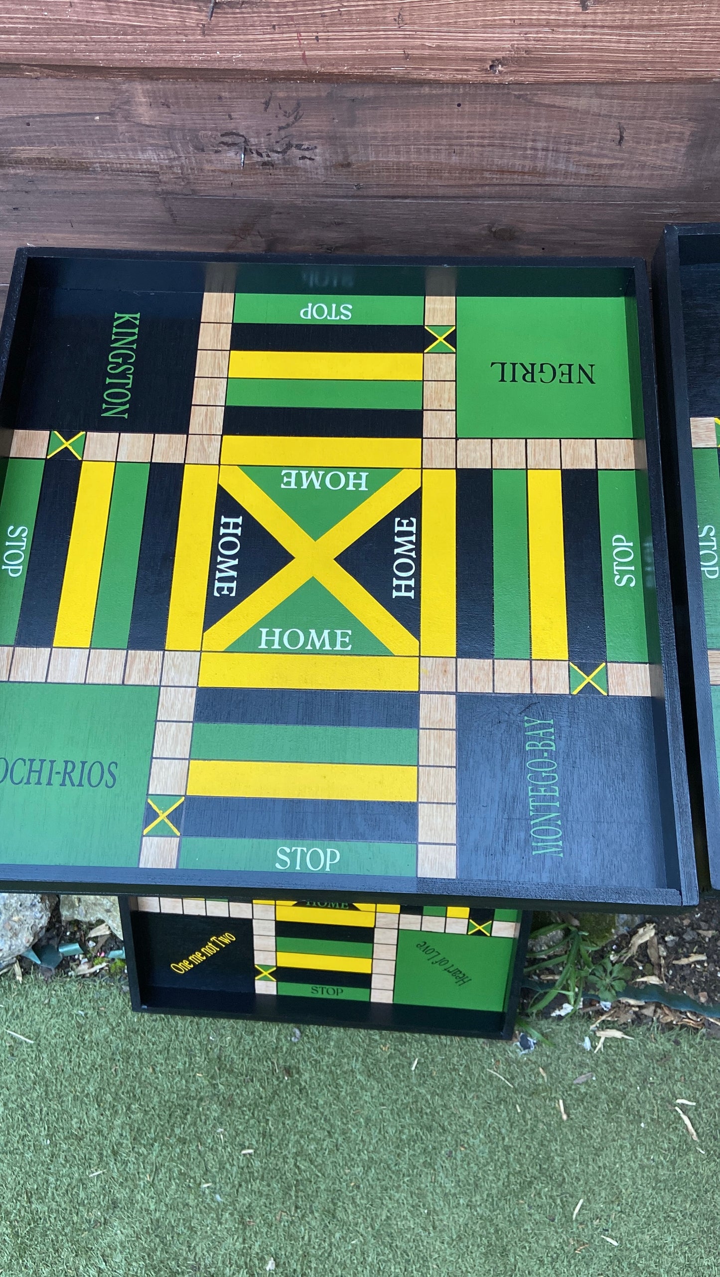 Custom Jamaican Ludi Board