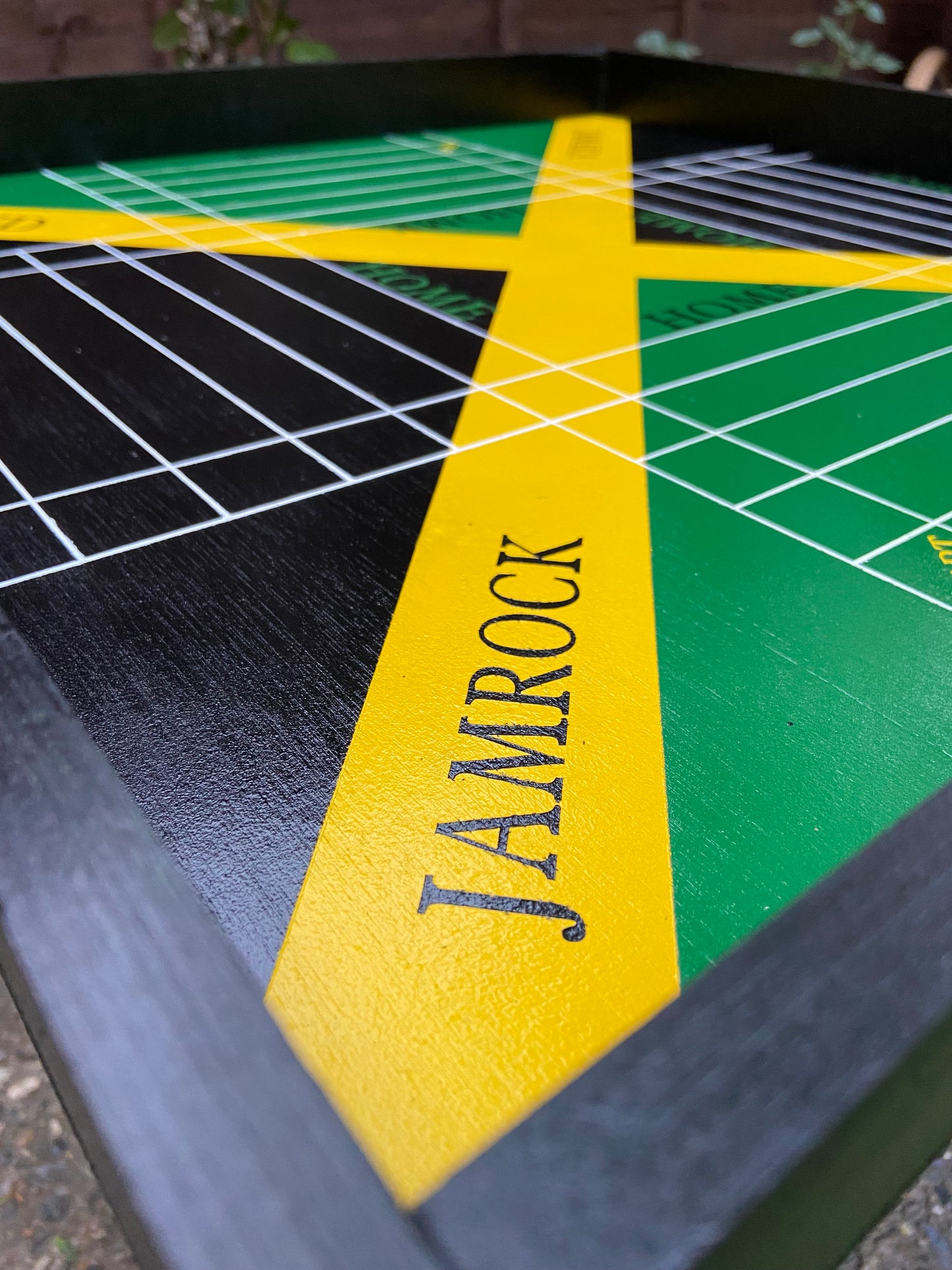 Jamaican Flag Ludi Board