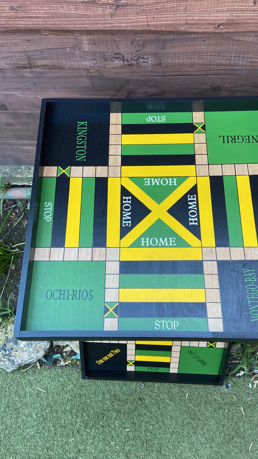 Custom Jamaican Ludi Board