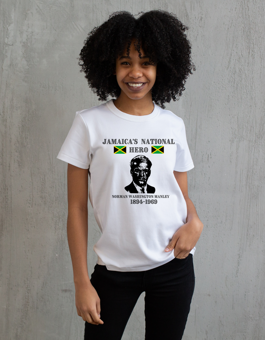 Jamaica’s National Hero Norman Washington Manley T-Shirt