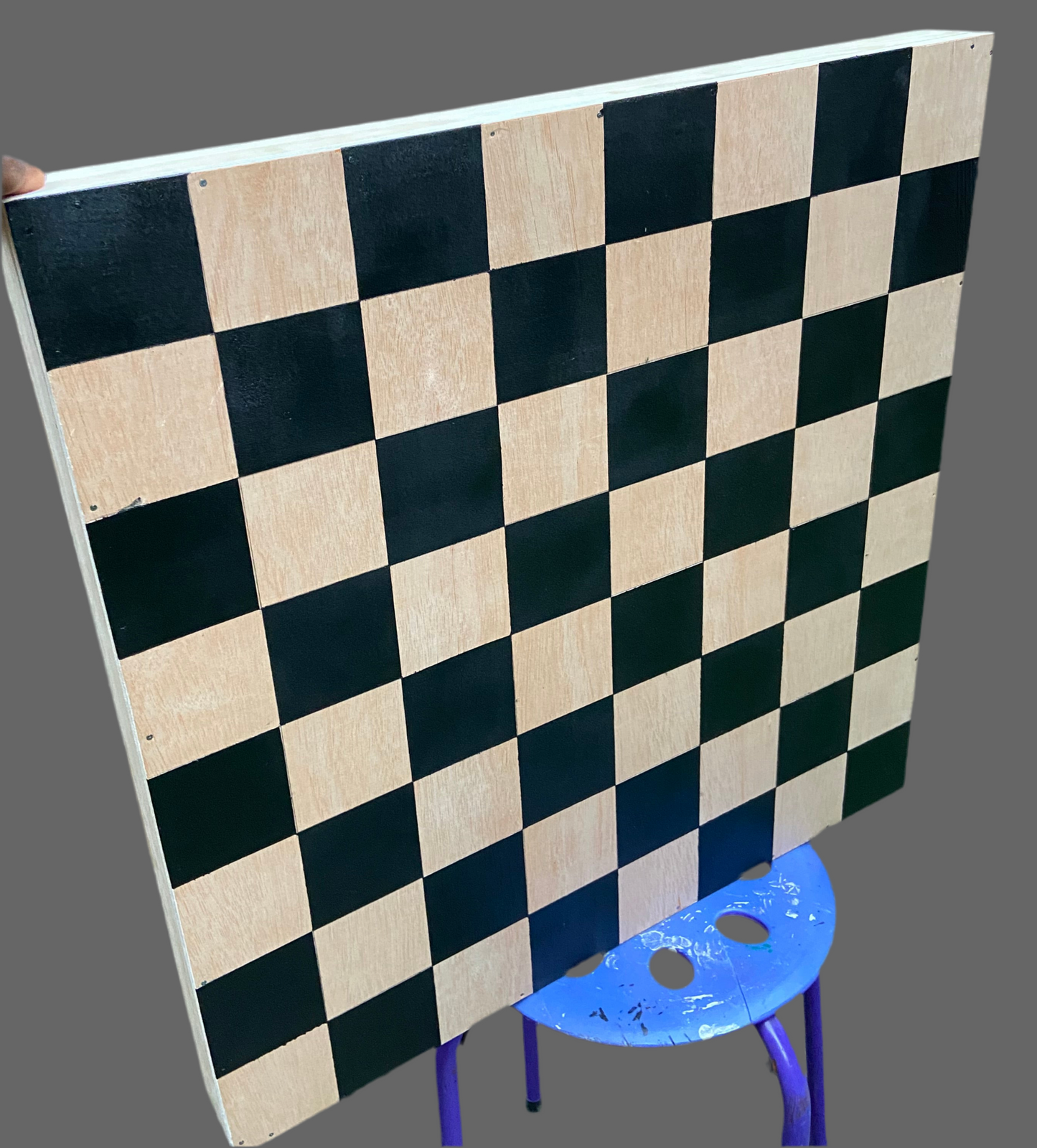 Custom Jamaican Ludi & Draft/Checkers Board