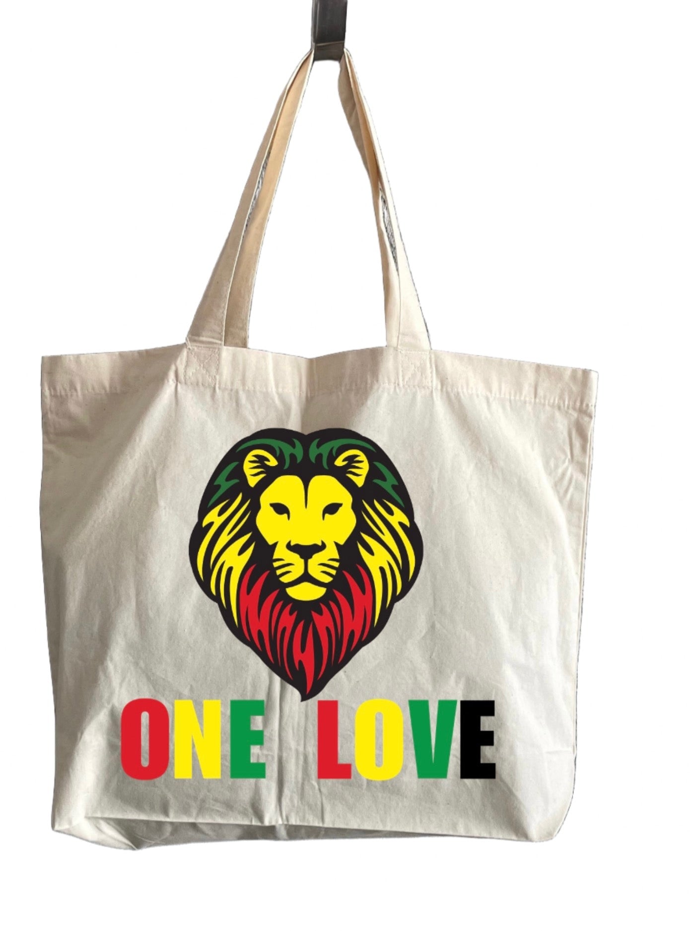 One Love Jamaican Tote Bag