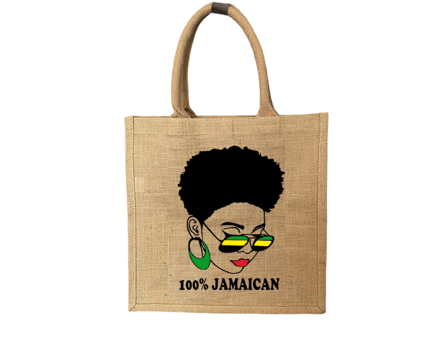 100% Jamaican Jute Bag