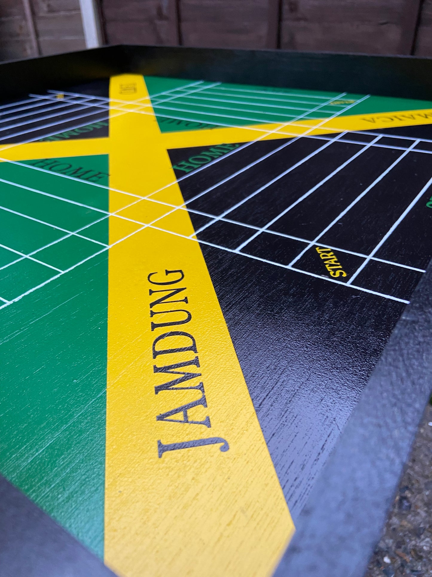 Jamaican Flag Ludi Board