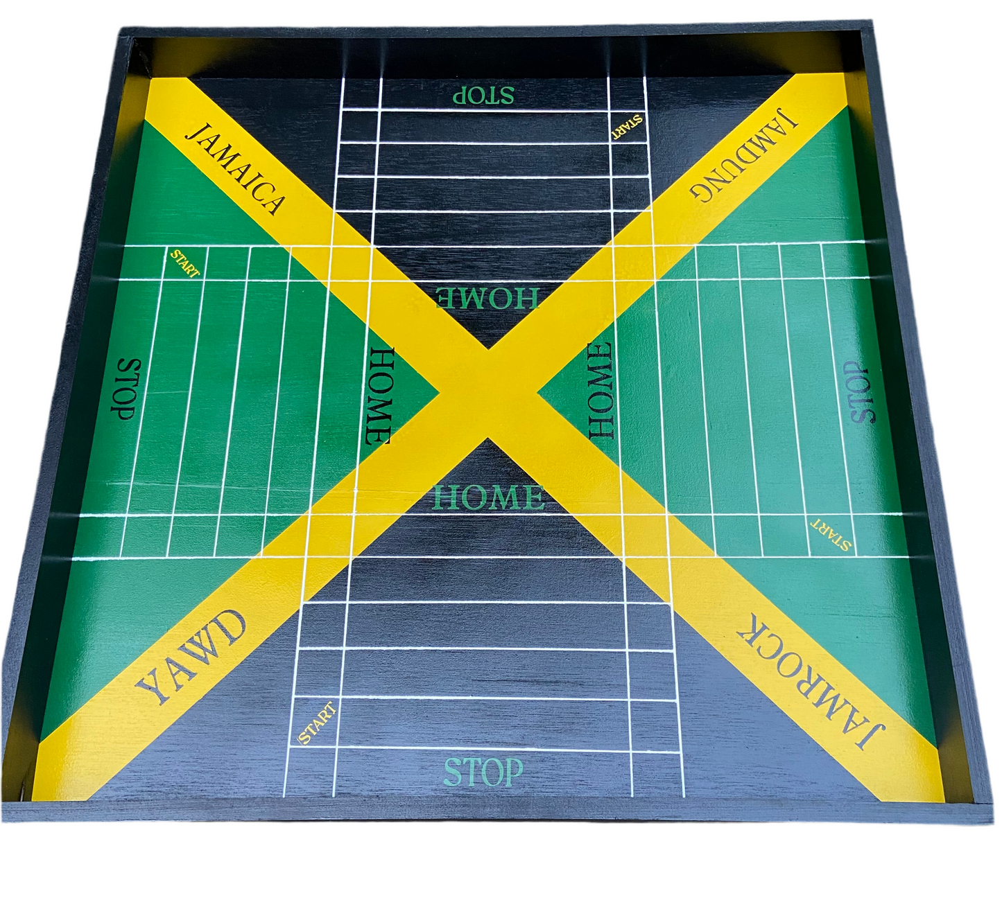 Jamaican Flag Ludi Board