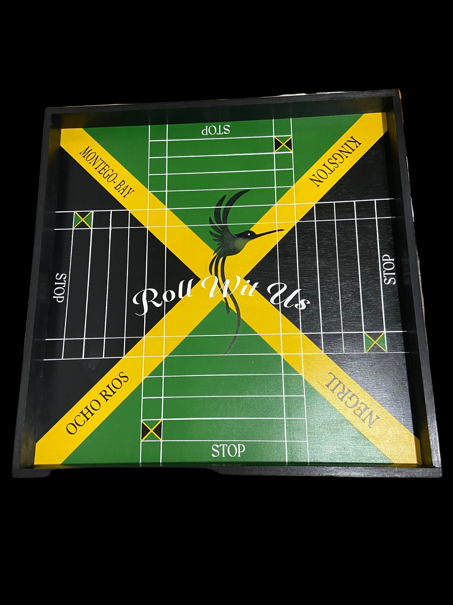 Roll Wit Us Custom Ludi Board