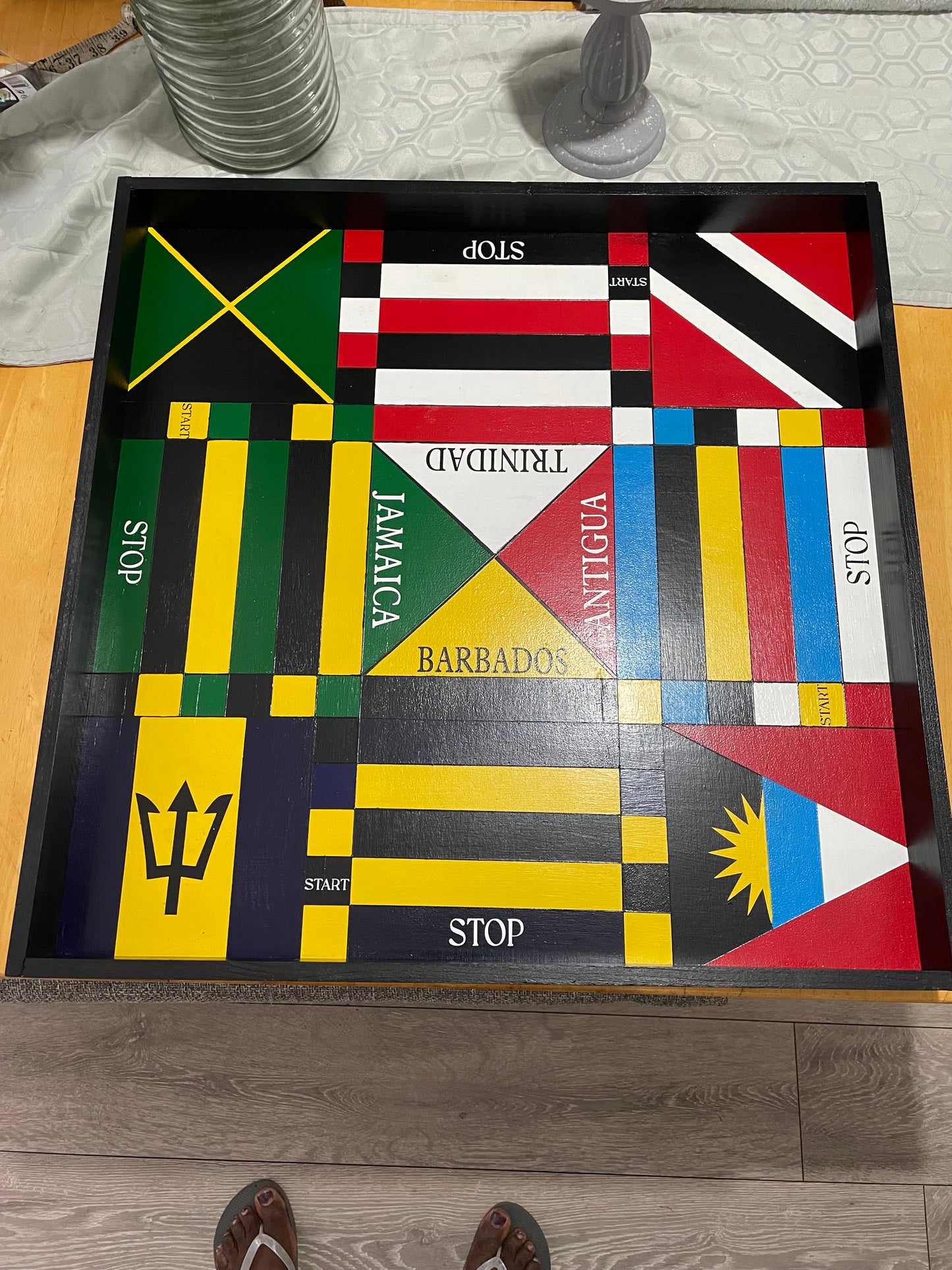 Four Country Ludi Board