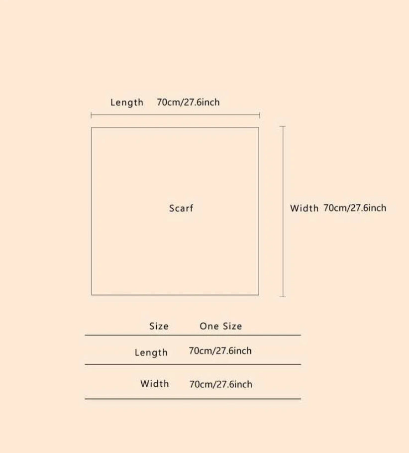 Red & Blue Pattern Silk Scarf