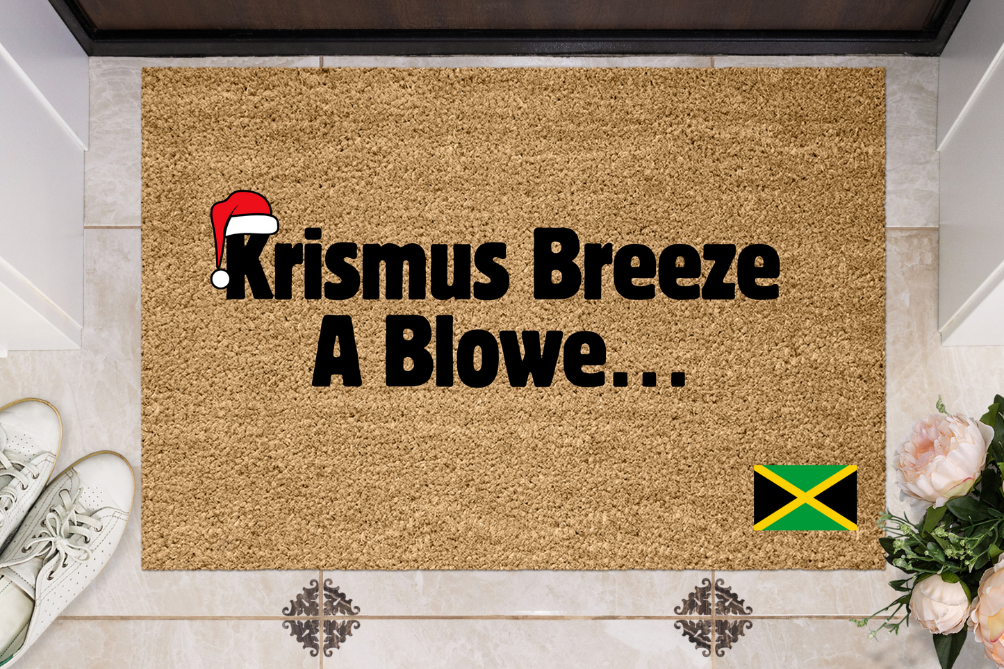 Krismus Breeze Ah Blowe Doormat