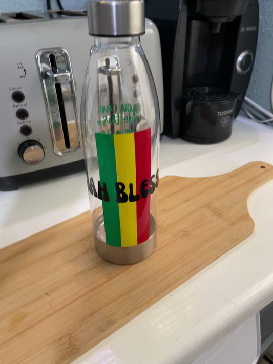 Jah Bless Water Bottle