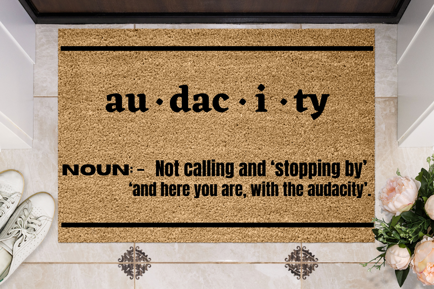 Audacity Doormat