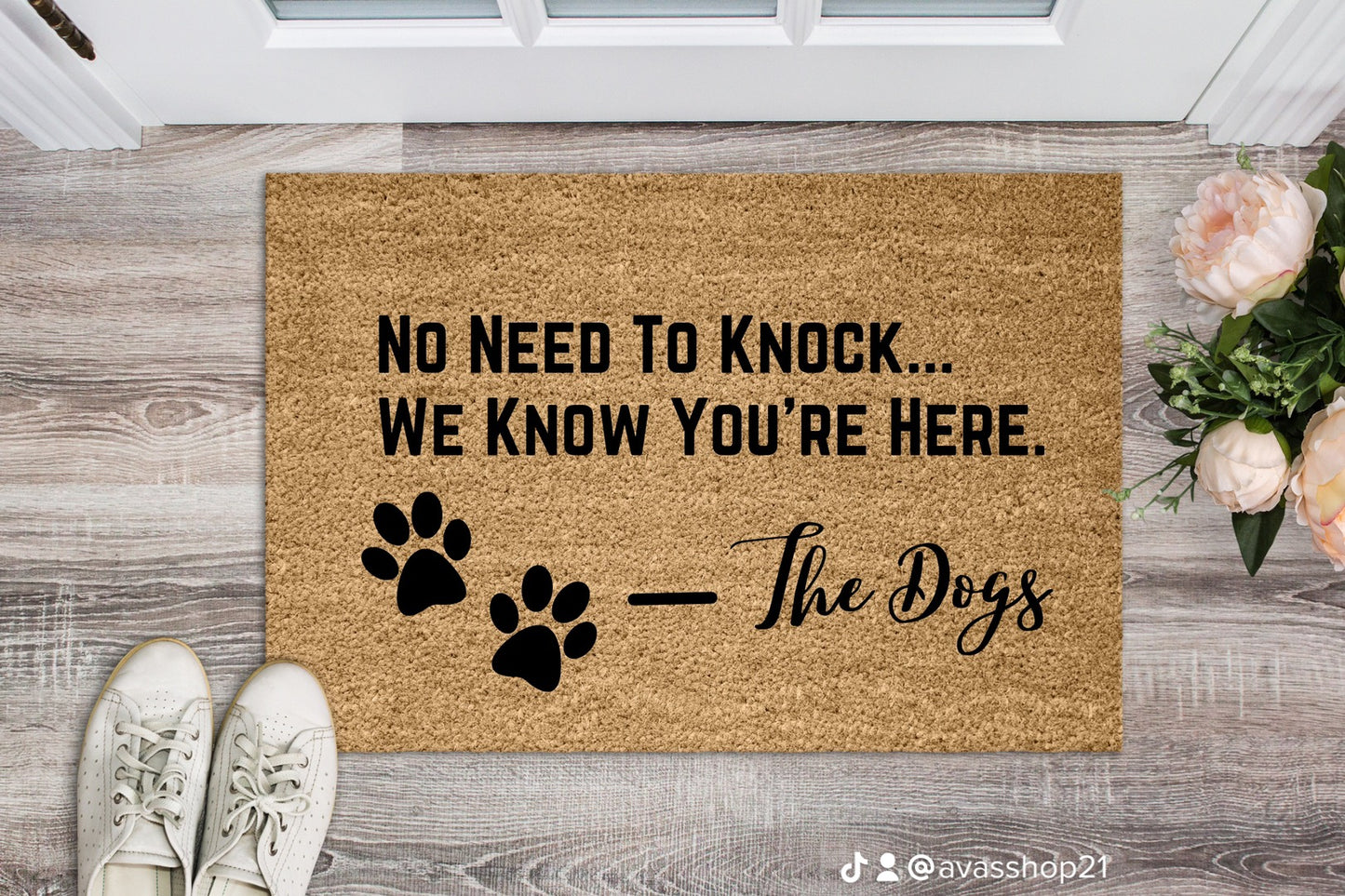 No Need to Knock Doormat