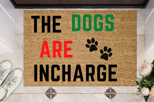 The Dogs are Incharge Doormat